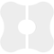 Ekena Millwork Luna Architectural Grade PVC Contemporary Ceiling Medallion, Two Piece, 10"OD x 3"ID x 3 1/2"C x 1"P CMP10LA2-03000 - alternate 2